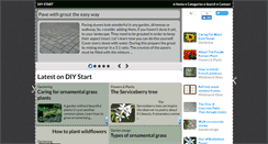 Desktop Screenshot of diystart.com