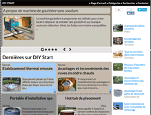 Tablet Screenshot of fr.diystart.com